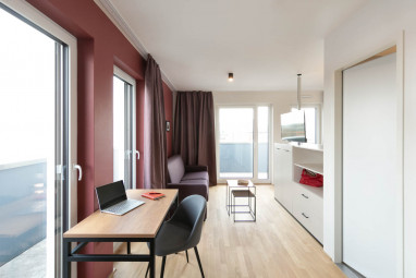 Brera Serviced Apartments Frankfurt West: Kamer